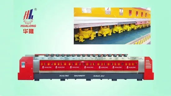 Automatic Polishing Machine for Granite Stone Polishing Machine Continuous Granite Polishing Machine Sample Customization