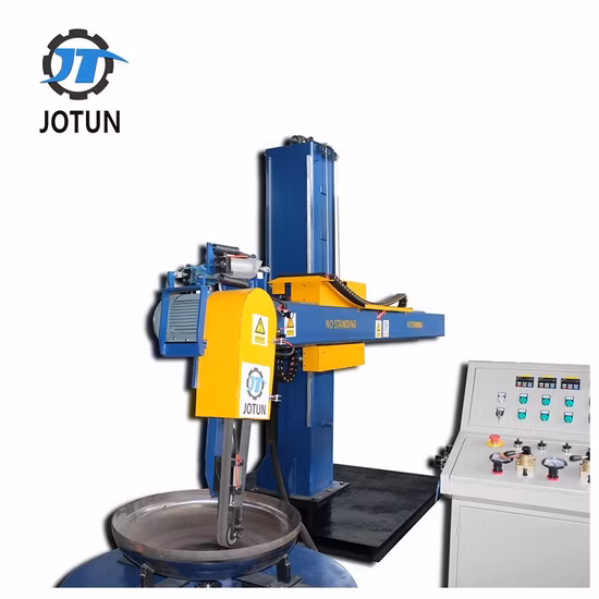 Máquina de polimento de superfície de tanque e cabeça de prato para equipamento de processo de metal de alumínio para uso industrial