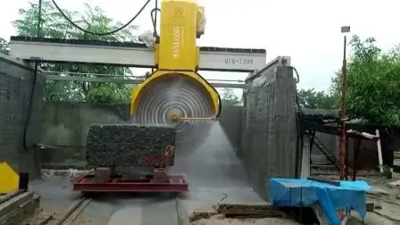 Máquina de corte de pedreira/bloco/pedra multilâmina para laje de mármore/granito