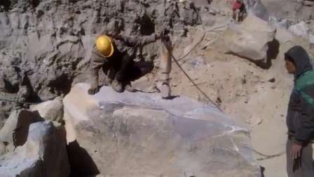 Divisor de pedra hidráulica e máquina de corte de pedra de concreto