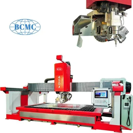 Bcmc serra a jato 5 eixos CNC máquina de corte de laje de pedra máquina CNC italiana para venda