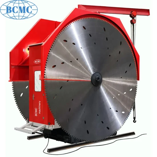 Bcmc série Bcqz serra de lâmina dupla máquina de pedreira de granito cortador de mineração máquinas de corte de bloco para venda