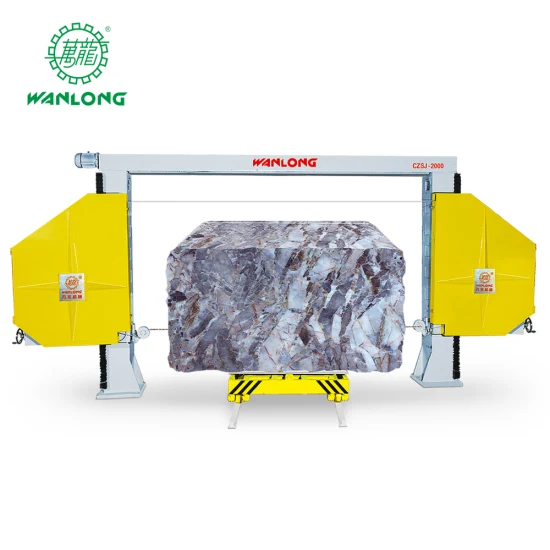 Máquina automática de serra de fio diamantado Wanlong Máquinas de pedra de mármore e granito